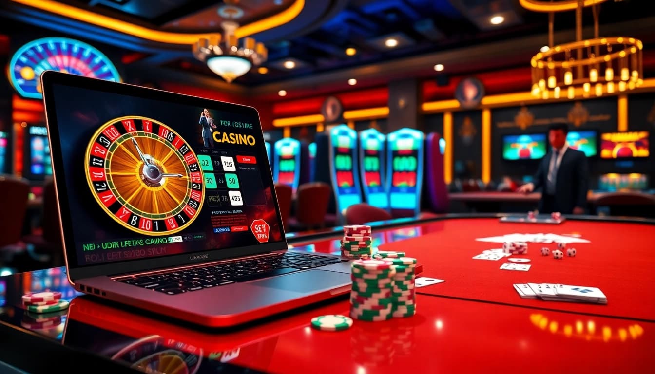 Betting excitement at https://jbo.center/ with vibrant casino tables and engaging games.