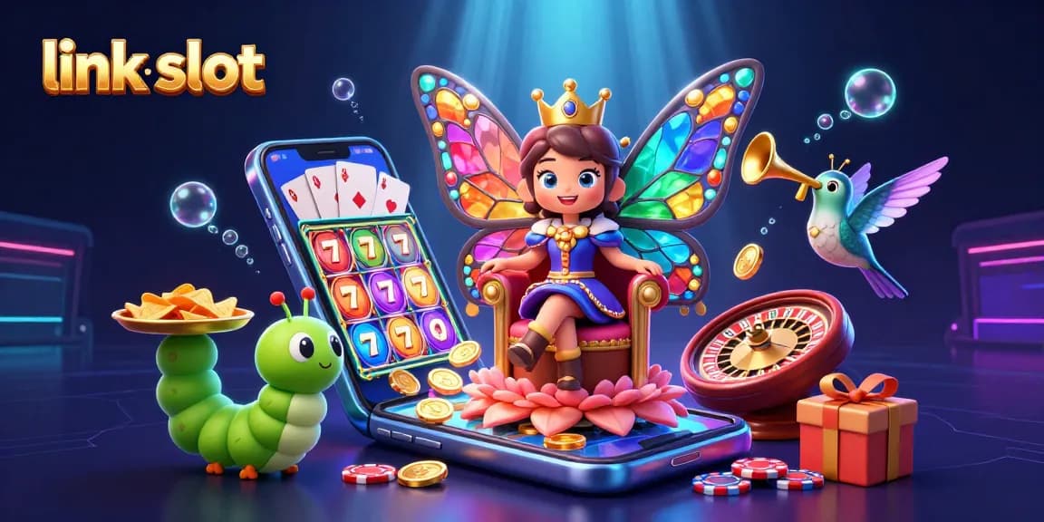 Experience thrilling jackpots at link slot with vibrant slots, dynamic characters, and exciting gaming elements.