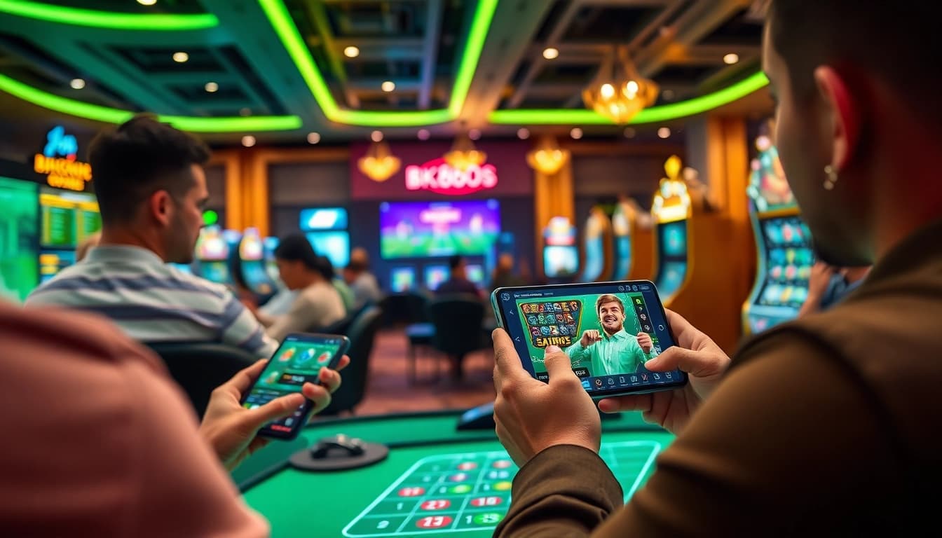 Engaging players on bk860s.com enjoying diverse online gaming experiences.