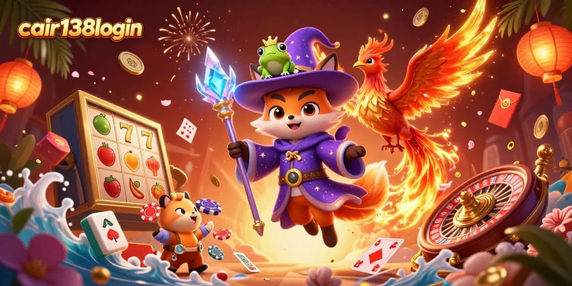 Engage in thrilling gaming with cair138login through vibrant slots and poker action.