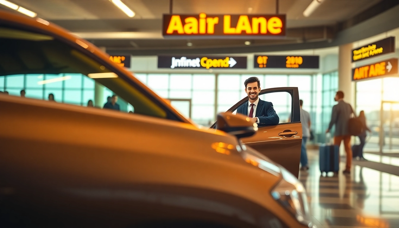 Experience seamless Airport Transfers with a professional driver ready to assist at the terminal.