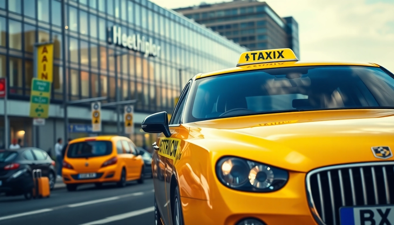 Book a taxi Nottingham to Heathrow Airport with a professional and reliable service in a busy urban setting.