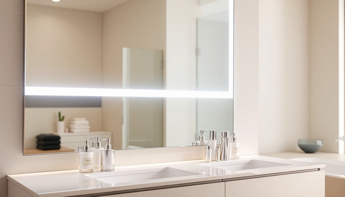 Enhance your space with a stylish led mirror bathroom that reflects elegance and modernity.