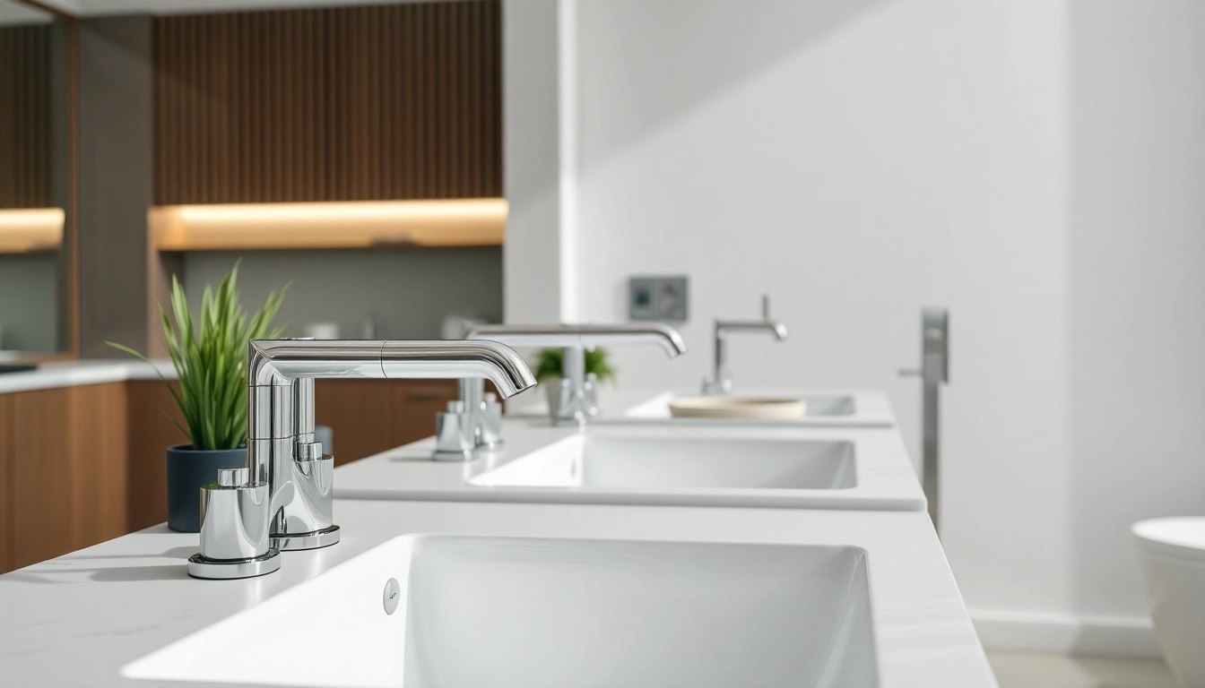 Innovative sonni sanitär fixtures showcased in a stylish bathroom design.