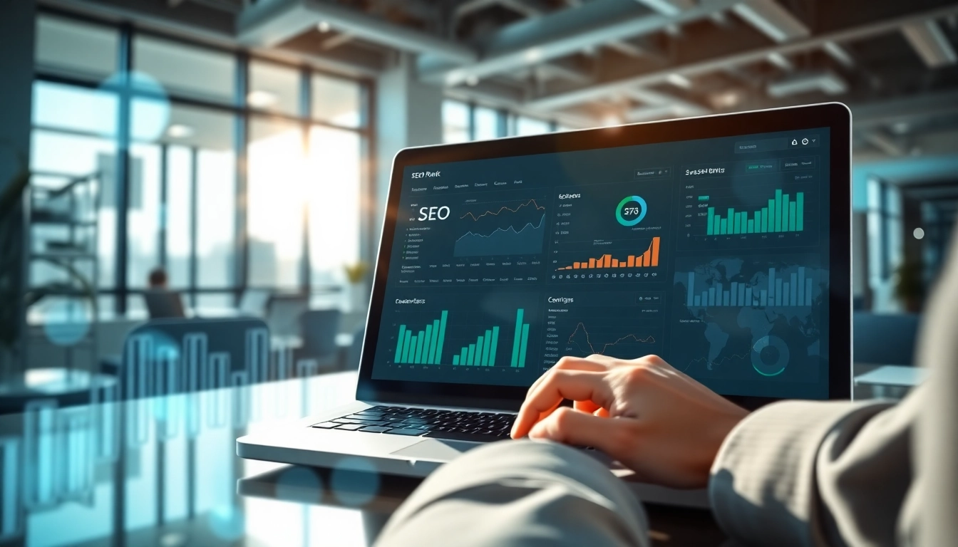 Analyze your SEO Rank with detailed insights and metrics in a professional environment.