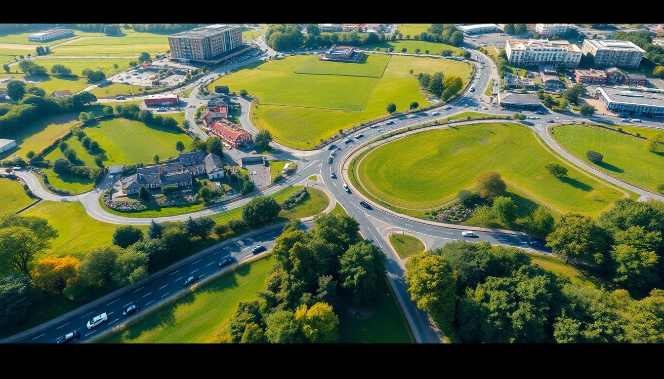 Discover stunning views of Brooklands with classic and modern vehicles creating an energetic atmosphere.