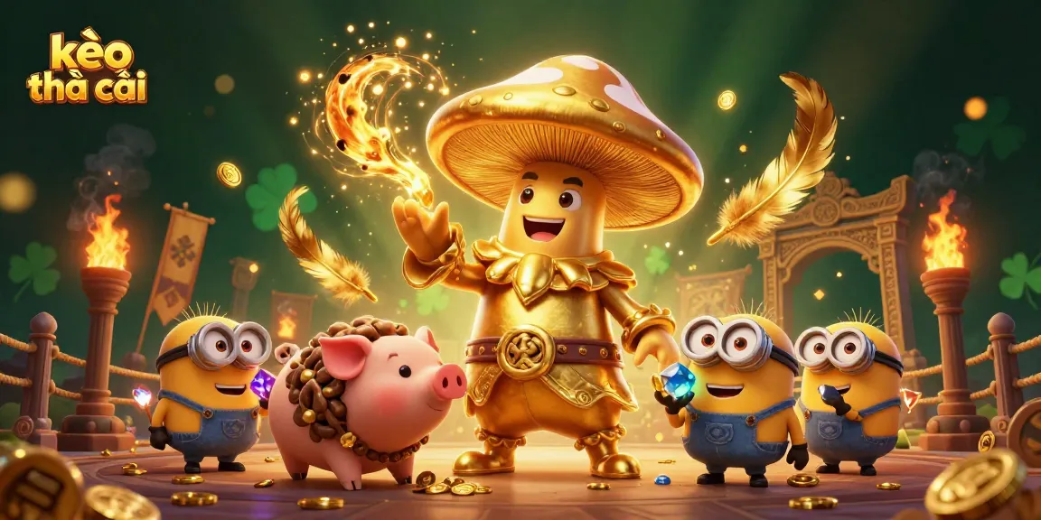 Engage with kèo nhà cái by immersing in a magical world where treasures turn to gold with exciting gambling elements.
