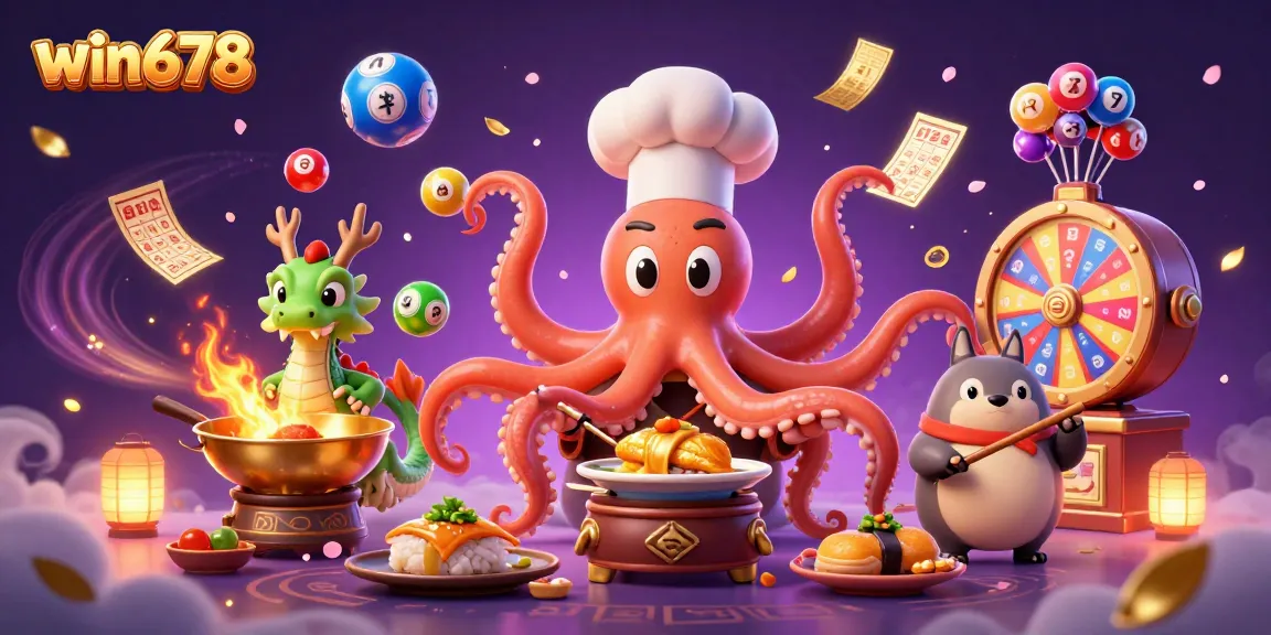 win678 players enjoy gaming excitement with vibrant characters and dynamic scenes of luck and fortune.