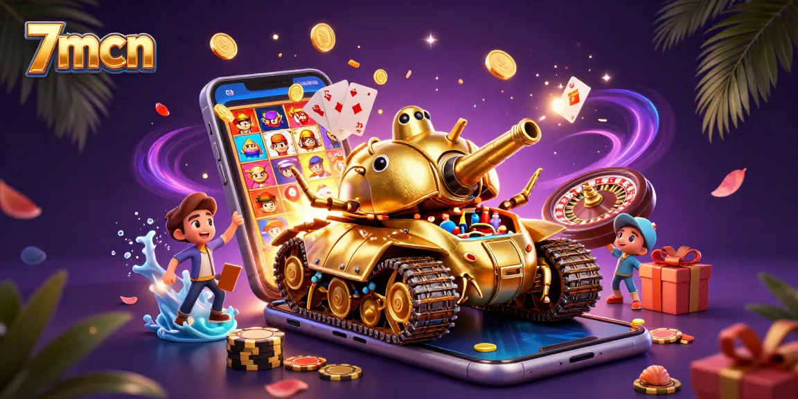 Experience exhilarating action with 7mcn as a golden beetle tank reveals a miniature casino.