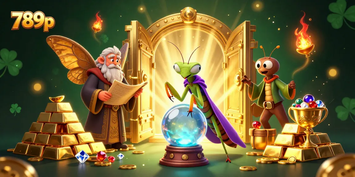 Engage with thrilling 789p casino adventures, featuring a mystical fortune teller and treasures all around.